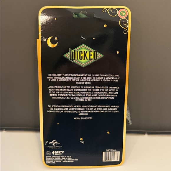 Wicked Elphaba Spa Headband - Picture 3 of 3